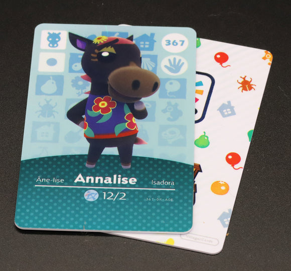 Annalise #367 Animal Crossing Amiibo Card