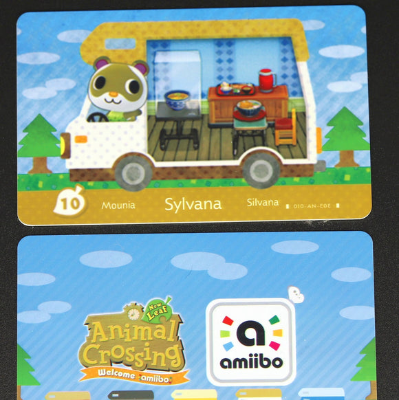 Sylvana - Welcome Series #10  Animal Crossing Amiibo Card