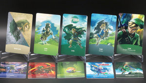 10-pack Legend of Zelda Link & More Selection NFC Card Tag amiibo