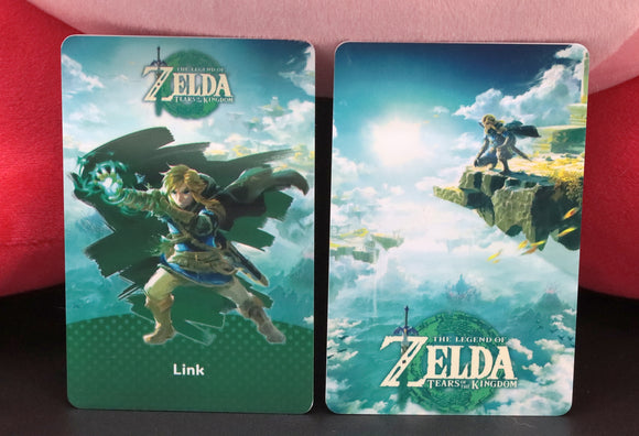 The Legend Of Zelda Tears of the Kingdom (TOTK) Link NFC Card Tag amiibo