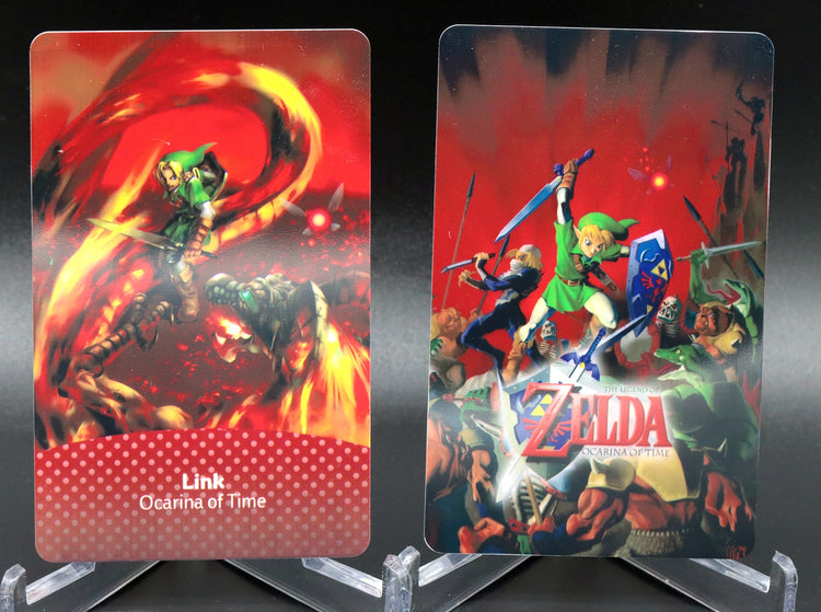 The Legend of Zelda Link (Ocarina of Time) Fan-Made NFC Card, amiibo-Compatible