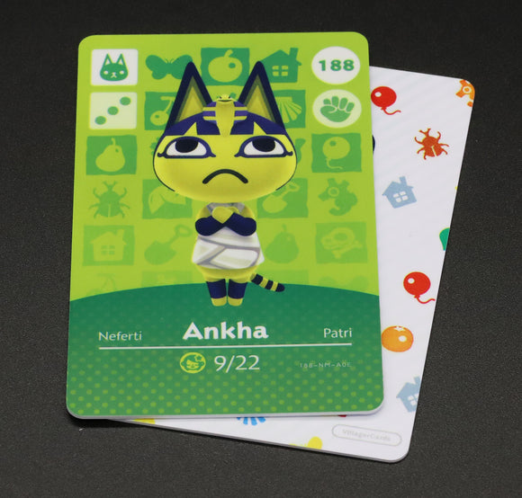 Ankha #188 Animal Crossing Amiibo Card