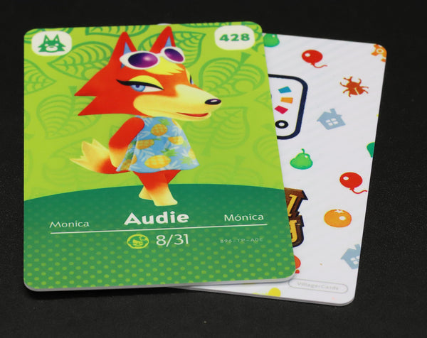 Animal Crossing Amiibo Cards Series 5 Audie #428 - Foto 3
