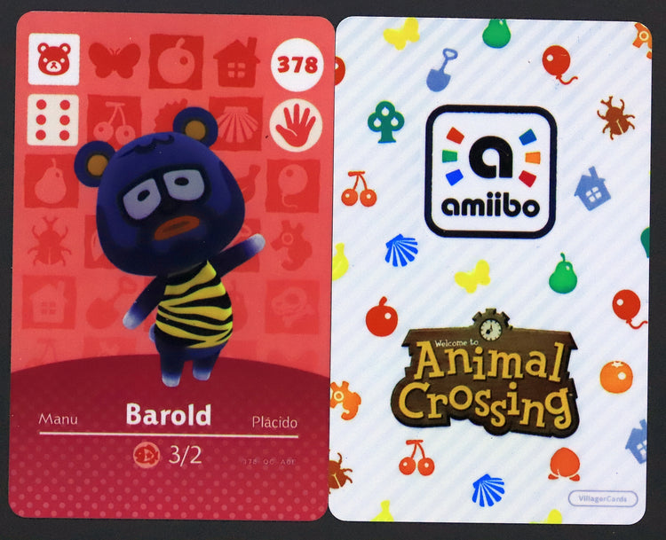 Barold - Villager NFC Card for Animal Crossing New Horizons Amiibo