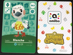 Blanche #262 Animal Crossing Amiibo Card