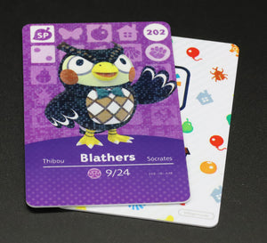 Blathers #202 Animal Crossing Amiibo Card (Special Character)