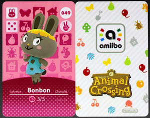 Bonbon #049 Animal Crossing Amiibo Card