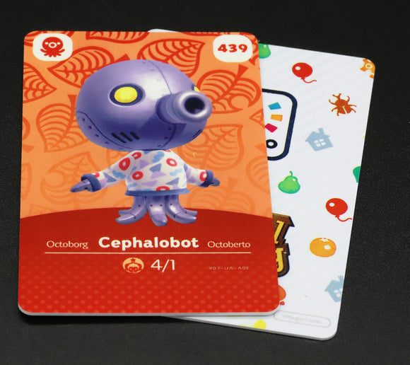 Cephalobot #439 Animal Crossing Amiibo Card (Series 5)