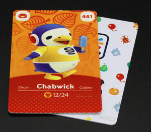 Chabwick #441 Animal Crossing Amiibo Card (Series 5)