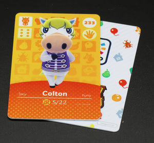 Colton #233 Animal Crossing Amiibo Card