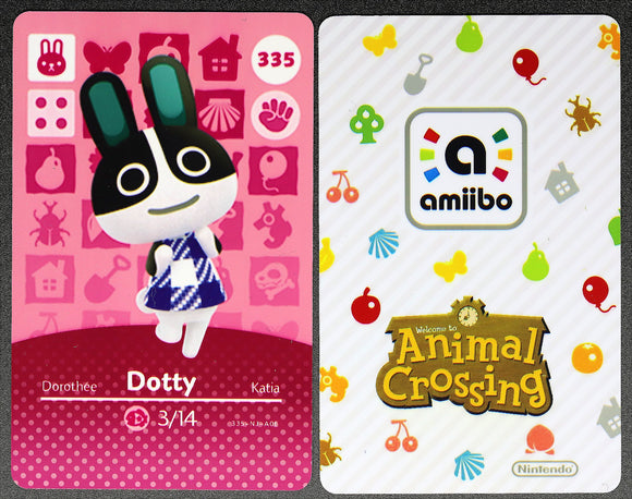 Dotty #335 Animal Crossing Amiibo Card