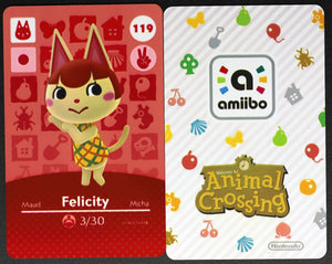 Felicity #119 Animal Crossing Amiibo Card