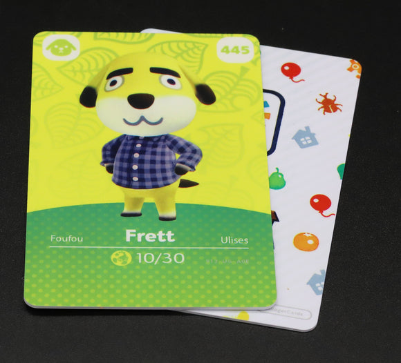 Frett #445 Animal Crossing Amiibo Card (Series 5)