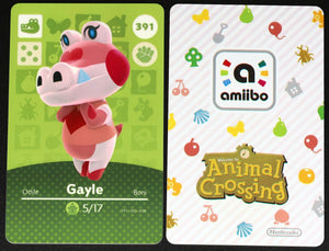 Gayle #391 Animal Crossing Amiibo Card