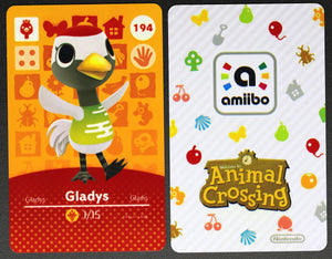 Gladys #194 Animal Crossing Amiibo Card