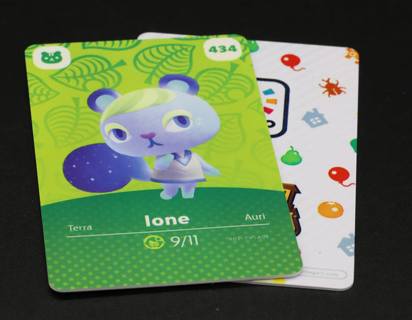 Ione #434 Animal Crossing Amiibo Card (Series 5)