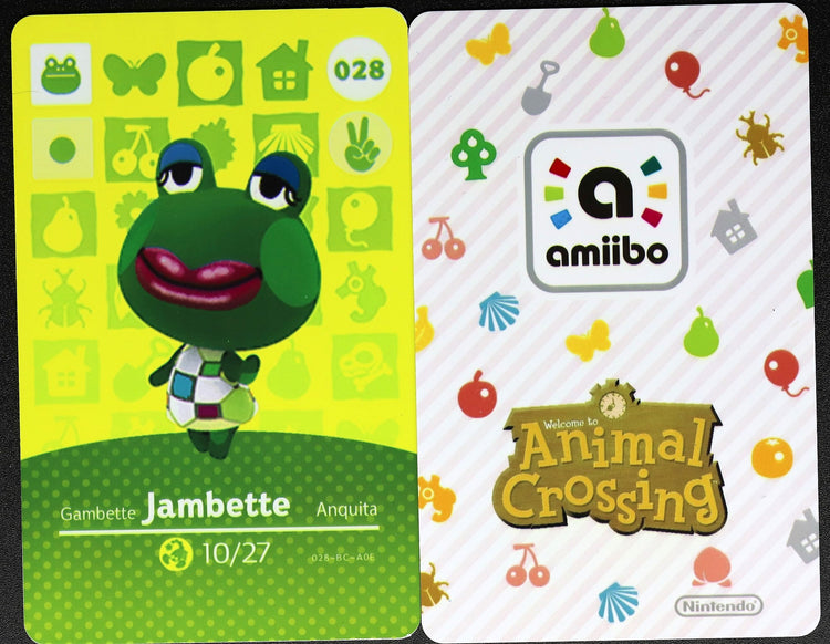 Jambette - Villager NFC Card for Animal Crossing New Horizons Amiibo