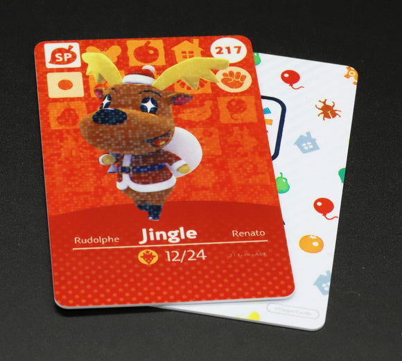 Jingle #217 Animal Crossing Amiibo Card (Special Character)