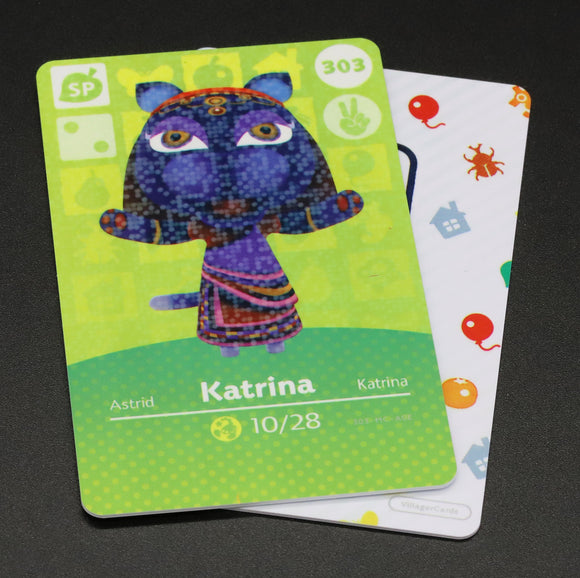 Katrina #303 Animal Crossing Amiibo Card (Special Character)