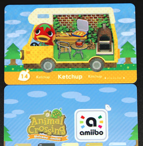Ketchup - Welcome Series #14 Animal Crossing Amiibo Card