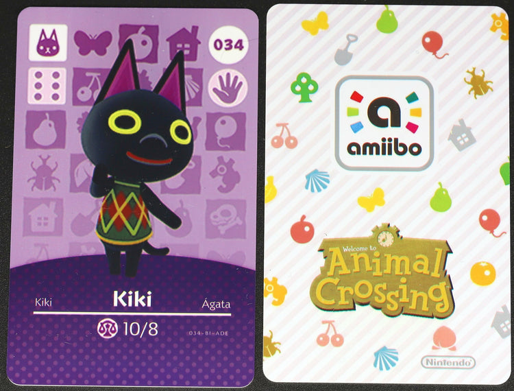 Kiki - Villager NFC Card for Animal Crossing New Horizons Amiibo