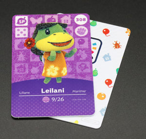 Leilani #308 Animal Crossing Amiibo Card (Special Character)