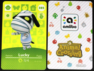 Lucky #385 Animal Crossing Amiibo Card