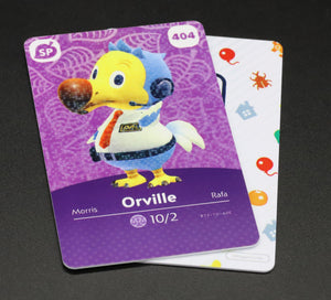 Orville #404 Animal Crossing Amiibo Card (Series 5 Special Character)