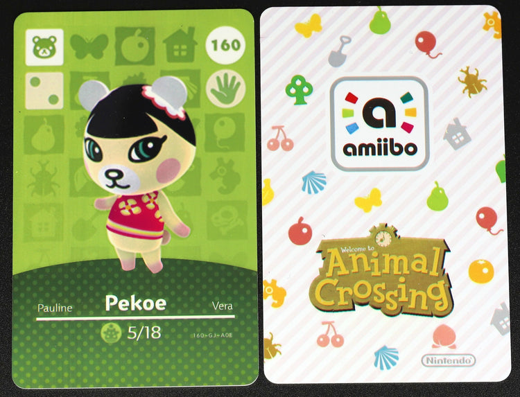 Pekoe - Villager NFC Card for Animal Crossing New Horizons Amiibo