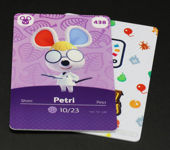Petri #438 Animal Crossing Amiibo Card (Series 5)