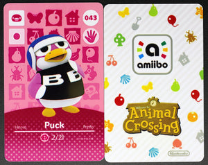 Puck #043 Animal Crossing Amiibo Card