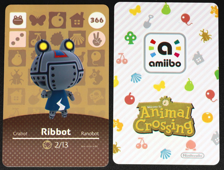 Ribbot - Villager NFC Card for Animal Crossing New Horizons Amiibo