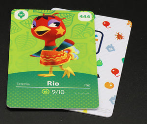 Rio #444 Animal Crossing Amiibo Card (Series 5)