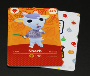Sherb #425 Animal Crossing Amiibo Card (Series 5)