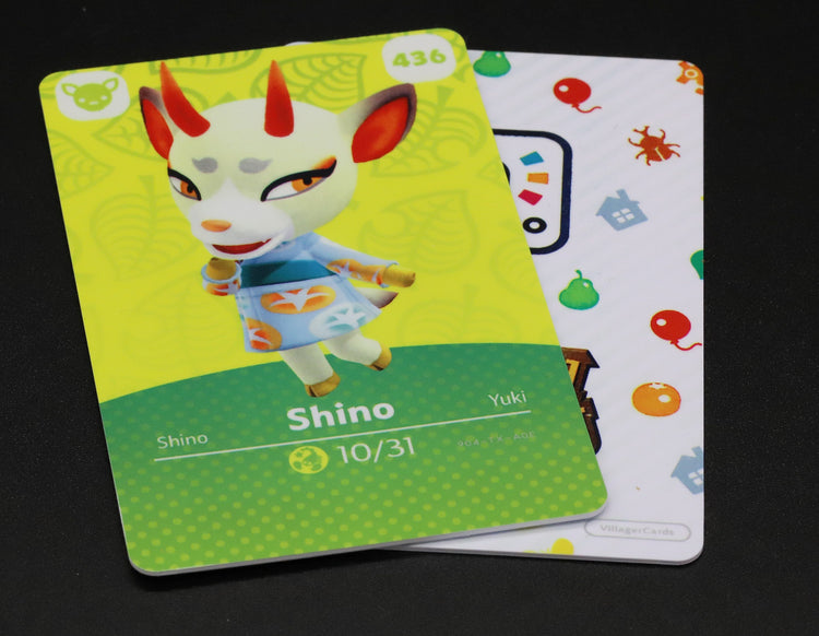 Shino - Villager NFC Card for Animal Crossing New Horizons Amiibo