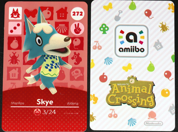 Skye - Villager NFC Card for Animal Crossing New Horizons Amiibo