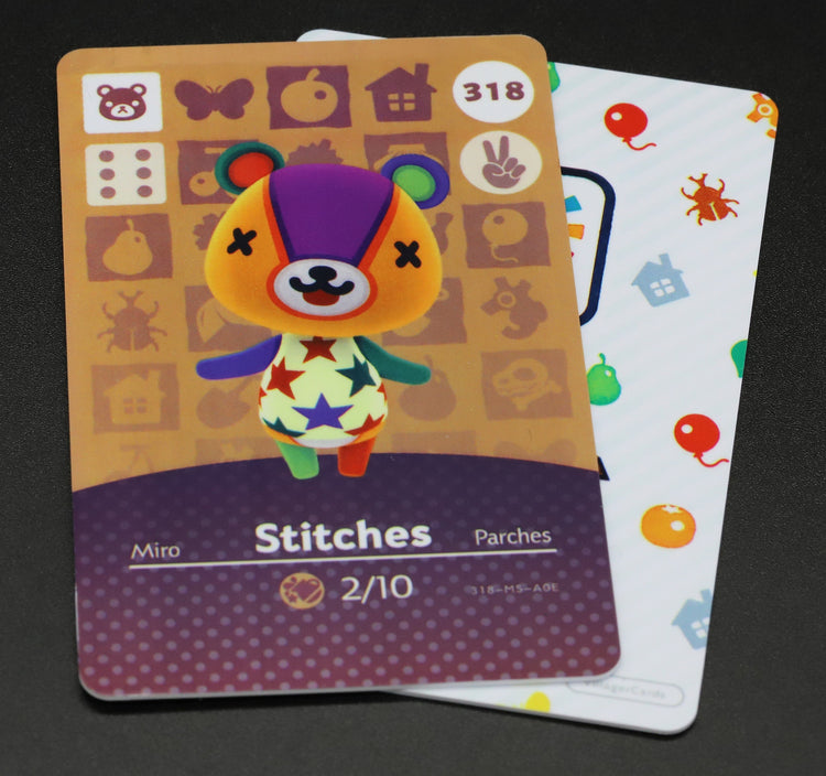 Stitches - Villager NFC Card for Animal Crossing New Horizons Amiibo