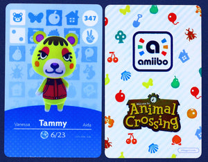 Tammy #347 Animal Crossing Amiibo Card